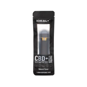Bubba Kush CBD disposable vape device with premium CBD extract and sleek portable design