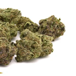 Cookies and Cream THCa hemp flower greenhouse grown dense frosty buds with orange pistils