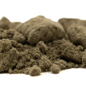 Turtle Taffy THCa kief full term fine golden trichome powder with candy sweet aroma profile